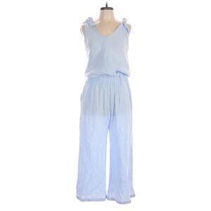 4Our Dreamers Gauze Jumpsuit Romper Blue Medium